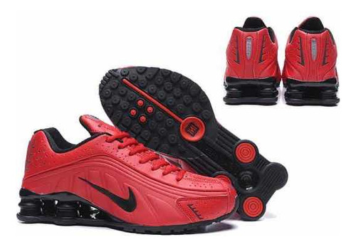 Nike Shox R4 Color Rojo Original Talla: 11 Usa - 29cm.