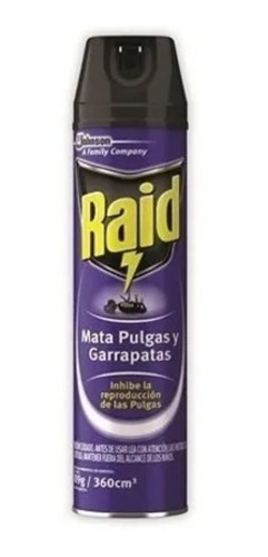 Insecticida Pulgas Aerosol 400cc Raid (cod. 2487)