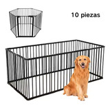 Corral Para Perros Armable Varias Mascotas 10 Paneles