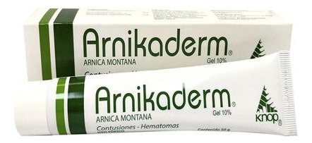  Arnikaderm Arnica 10% Gel Tópico 50 Gr - Hematoma Contusión