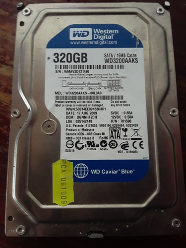 Disco Rigido 320gb