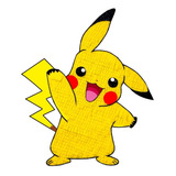 Piñata Personalizada De Pikachu De Pokemon 70 Cm Premium