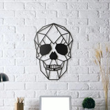 Figura Geométrica Calavera | Cuadro Pared Decoración