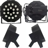 Refletor Canhão 18 Leds Par 36 Strobo De Luzes Rgb 18w Dmx 