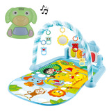 Tapete Educativo Musical Azul Móbile Infantil + Dog 7 Musica