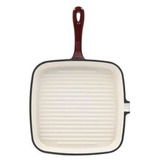 Pack (2 Unds) Sarten Hierro Fundido Con Grill 24x24cm