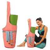 Bolsa Para Tapete De Yoga Mat Grueso Mujer Ejercicio Rosa