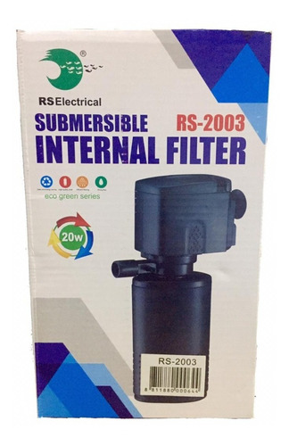 Filtro Interno Sumergible Rs 2003 1750l/h Pecera Acuario 