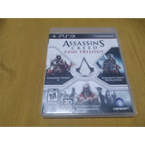Juego De Ps3 Assassins Creed Ezio Trilogy, Físico, Usado 