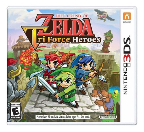 Videojuego Nintendo 3ds The Legend Of Zelda Tri Force Heroes