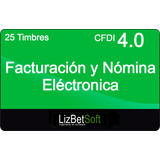 25 Folios Timbres Facturacion Y Nomina Electronica 