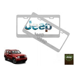 Par Porta Placas Jeep Liberty 3.7 2012 Original