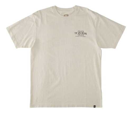 Polera Hombre Dc Hight Rise Tee Blanco