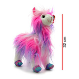 Peluche De Llama Multicolor 30 Cm Phi Phi Toys 8034  