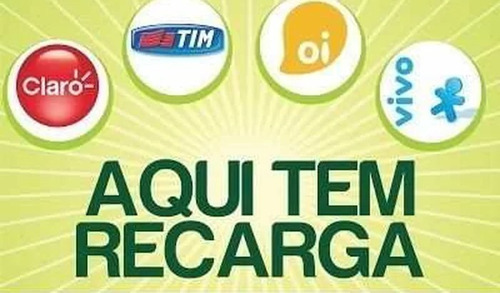 Recarga Celular Crédito Online Tim Oi Claro Vivo R$ 40,00