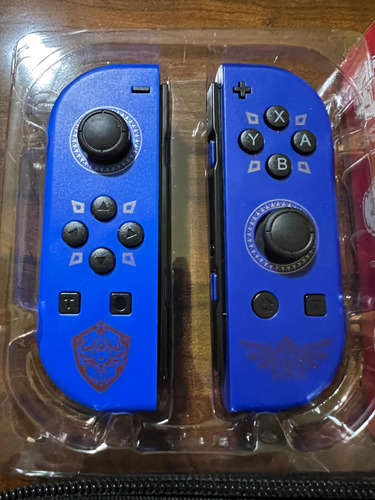 Joy Cons Edición Zelda Con Luz Led