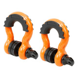 Teix 2 Pack 3/4 D-ring Shackle 4.75 Ton (9500 Lbs)