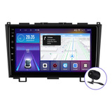 Estéreo 6+128gb 4g Para Honda Crv 2007-2011 Qled Carplay Gps