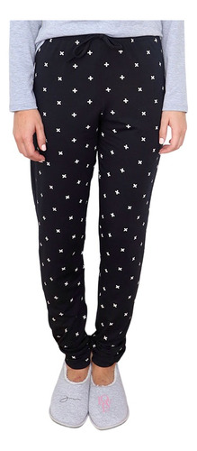 Pijama Jaia 24009e Pantalon Estampada, Talle Especial