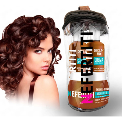 Estuche Nefertiti Shampoo, Crema Y Mascarilla Chocola-t Max | MercadoLibre