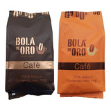 2 Kg Cafe Bola De Oro Exportación Y Gourmet!!