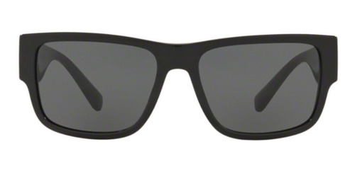 Lentes Versace Negros Ve4369 Gb1/87 Cuadrados Para Hombre