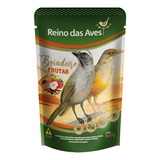 Ração Para Trinca Ferro Boiadeiro Frutas Reino Das Aves 500g