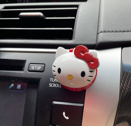 Emblema Para Boton De Encendido De Auto Hello Kitty Foto 3