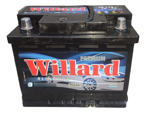 Bateria Willard 12 X 75 Alta + Izquierda Ub730 Journey