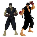 Street Fighter Evil Ryu Rotocast  Sota Toys Limited Ex Ed.