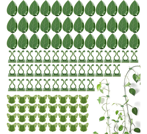 120 Clips Para Plantas Trepadoras, Resistentes Y Autoadhesiv