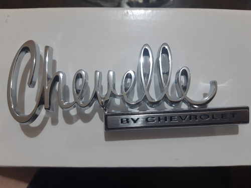 Emblema Chevelle Panel Trasero Malibu Chevelle 1969-1972 Foto 2
