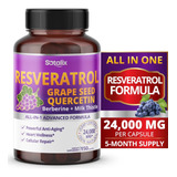 Resveratrol + Semilla De Uva + Quercetina + Berberina 