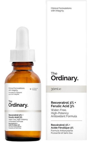 Resveratrol 3 %+ferulic Acid 3 % The Ordinary 100% Original