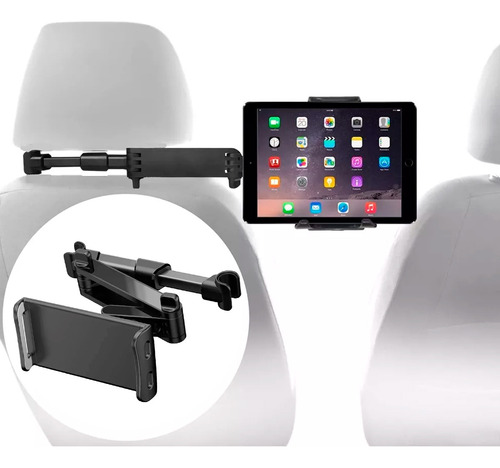 Soporte Tablet iPad Auto Camioneta 360 Apoyacabezas Asiento