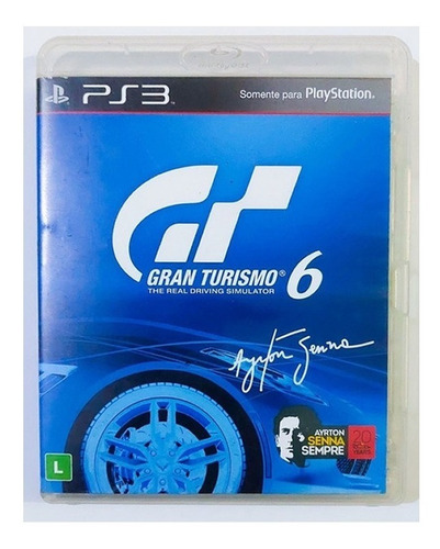 Jogo Gran Turismo 6 Driving Sony Ps3 Físico Playstatition