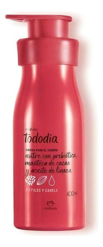 Crema Corporal Datiles Y Canela 400ml. Todo Dia. Natura.