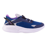 Zapatillas Kioshi Malhu Azul Violeta Talles #35 A #40