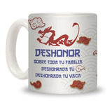 Taza Mushu Mulán Deshonor