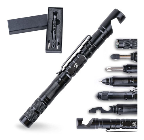 Mccc Tactical Pen 11 En 1 Multiherramienta Con Soporte Para