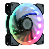 Cpu Cooler Leddess Rainbow Rgb Led 120mm Case Fan For Pc Cas