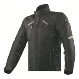 Campera De Moto Cordura Hombre Ls2 Serra Evo Negra