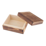 Caja De Cofres Porta Anillos De Madera Caja De Cofres Lón