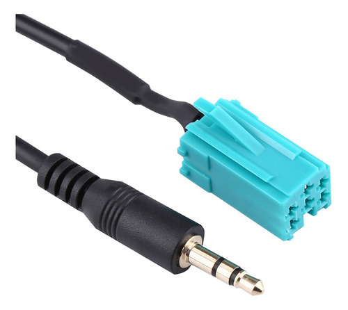 Cable Auxiliar De 6 Pines A 3,5 Mm Para Coche Para Renault