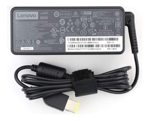 Cargador  Lenovo 20v 3.25a  65w  Ideapad Yoga