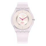 Reloj Swatch Mujer Monthly Drops Creamy Ss08v101