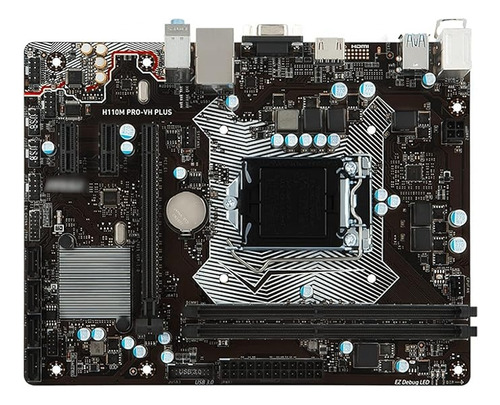 Kit Placa Madre Msi H110m Pro-plus Intel Core I5-7400 8gb  