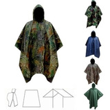 Poncho Capa Para La Lluvia Impermeable Ponchos De Camuflaje