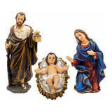 Sagrada Familia Figuras De Resina Decoración Niño Dios