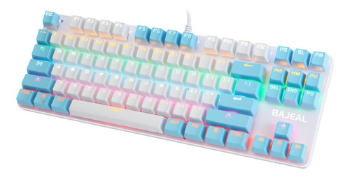 Teclado Gamer Español Teclado Mecanico Con Cable (87 Teclas)